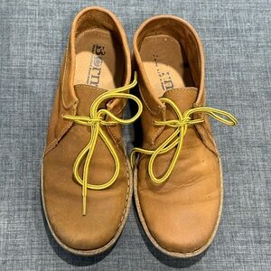 Born Women’s Tan Low Chukka Booties
